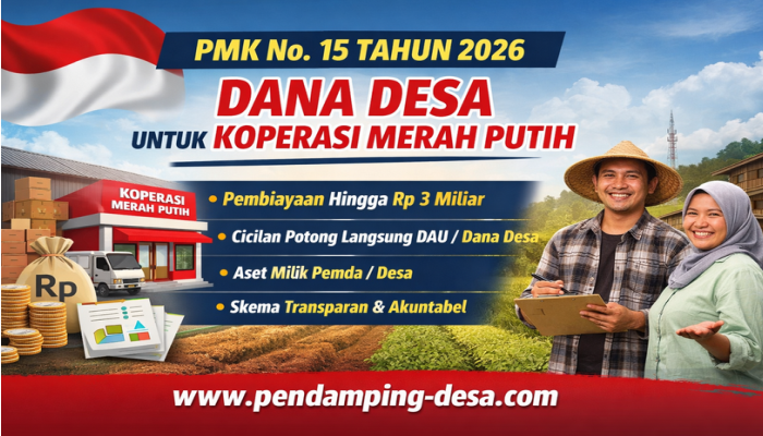 PMK No. 15 Tahun 2026: Aturan Baru Dana Desa untuk Koperasi Merah Putih, Ini Dampaknya bagi Desa!